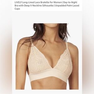 LIVELY Lace Bralette for Women - Toasted Almond